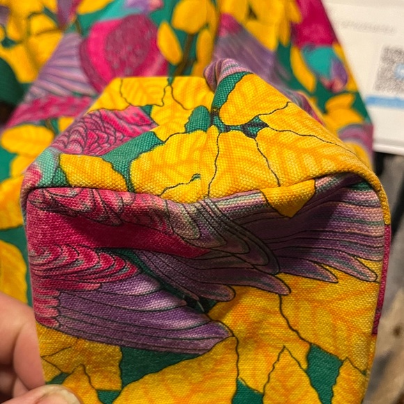 HERMES VINTAGE EUC COA* Les Perroquet Tote - Picture 7 of 14